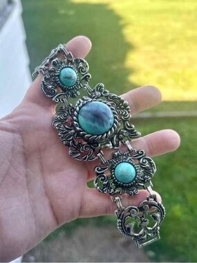 Chunky ornate bracelet